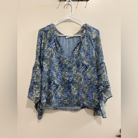 Ramy Brook 100% Silk Pennie Floral Blouse - Picture 2 of 11